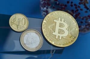 Bitcoin, Euro, USD