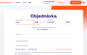 Simplecoin bez registrace
