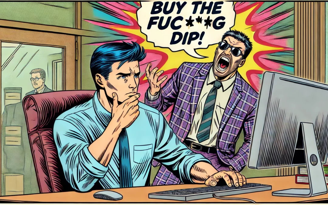 Štosuj říká: Buy the fuc***g dip!