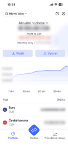 Coinmate mobilní aplikace